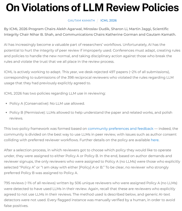 ICML 2026 开幕，清华团队获最佳论文奖，DeepMind 经典巨作拿下时间检验奖