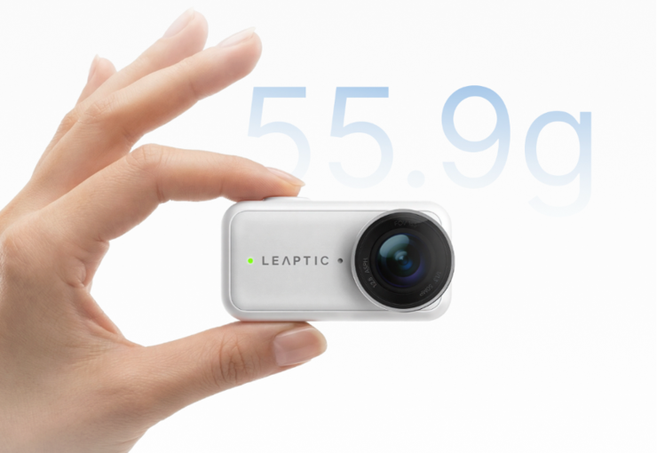 全球首款8K AI拇指运动相机！光子跃迁LEAPTIC Cube正式预售