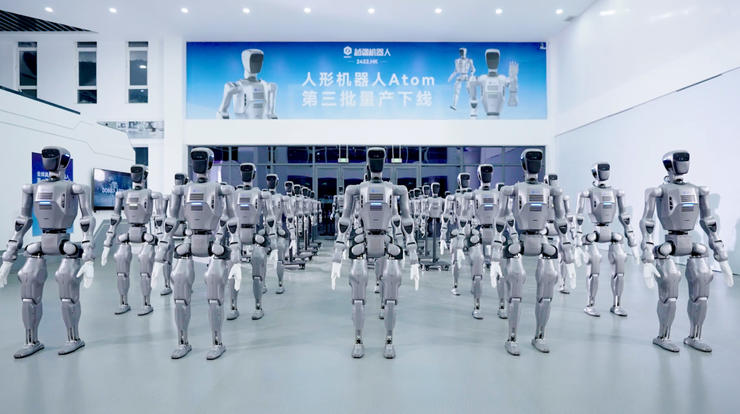 越疆开启第三批全尺寸工业人形机器人ATOM的2026年量产交付