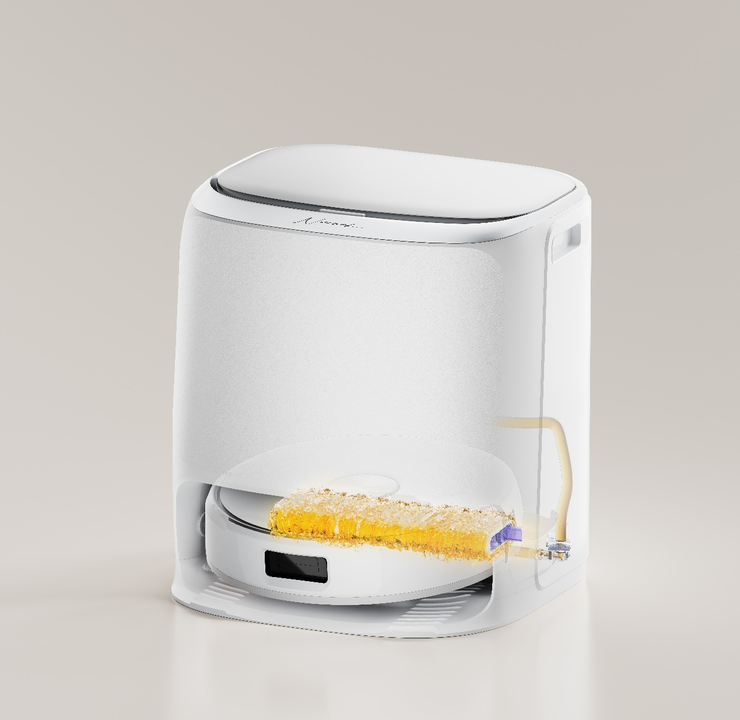 云鲸活水履带洗地机器人J6系列全新上市，重新定义中端旗舰标杆