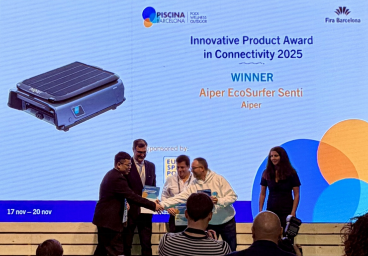 全球首发 | Aiper 多款 AI新品闪耀巴塞罗那国际泳池展