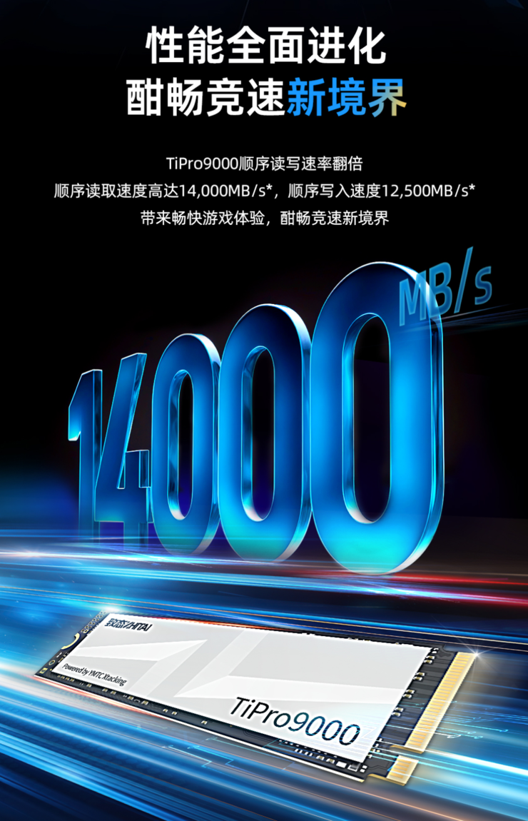 存储性能全面升级：致态TiPro9000助力电竞游戏产业腾飞