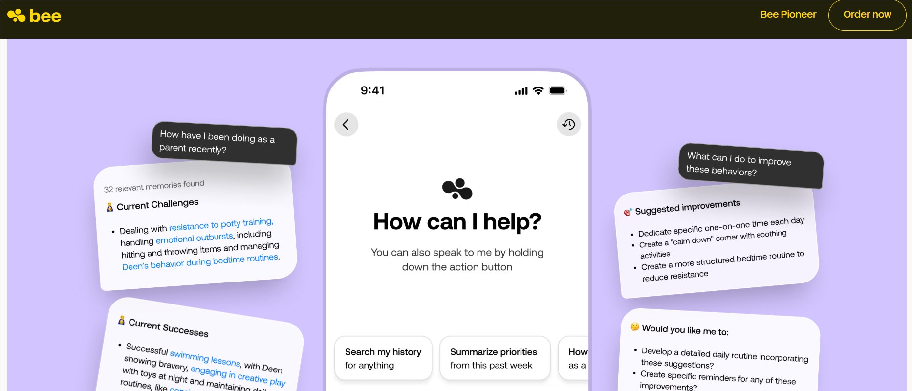亚马逊推出 AI 可穿戴设备 Bee，助你记录生活点滴