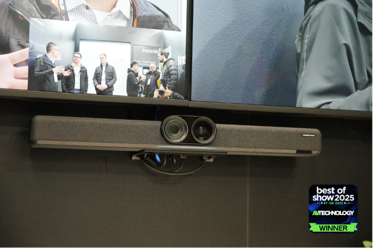影石Insta360 AI双摄视频会议一体机Connect 斩获全球顶级专业视听展会大奖