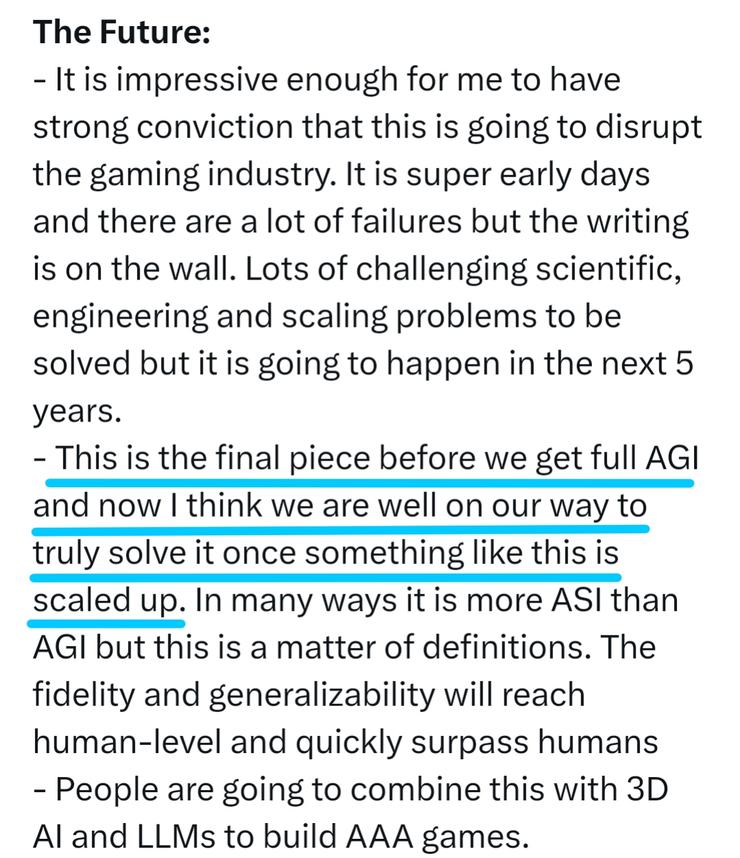 DeepMind 发布超真实世界模型 Genie 3，AGI 向前一步
