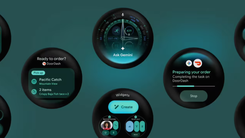 谷歌Wear OS 7发布：续航涨10%，戴上手腕的Gemini能帮你点外卖了