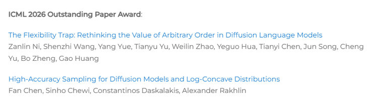 ICML 2026 开幕，清华团队获最佳论文奖，DeepMind 经典巨作拿下时间检验奖