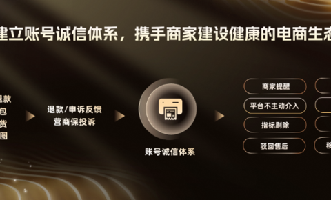 商家服务升级，淘宝天猫上线账号诚信体系