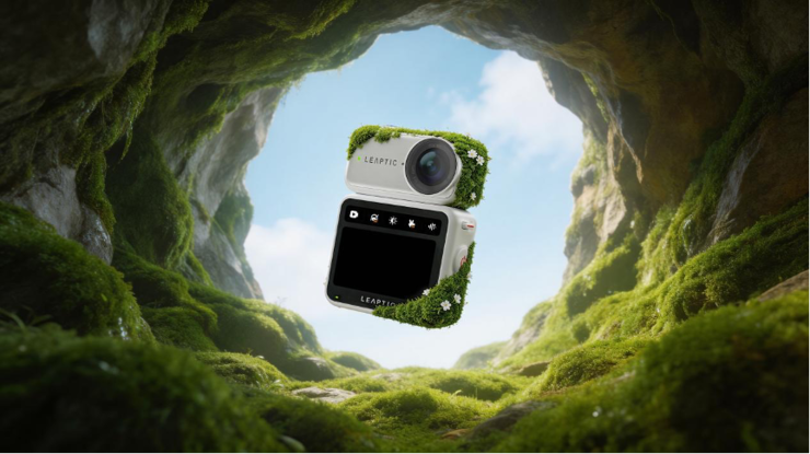 全球首款8K AI拇指运动相机！光子跃迁LEAPTIC Cube正式预售