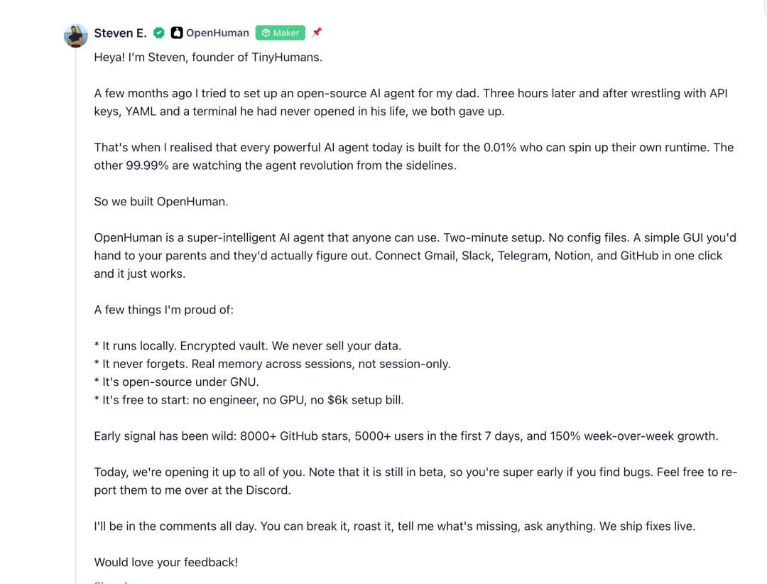 为老父亲做的桌面 Agent，不小心在 GitHub 霸榜一周