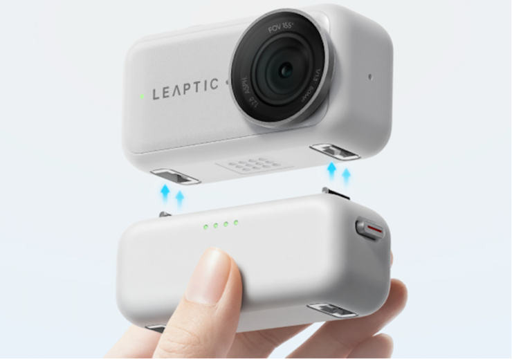 全球首款8K AI拇指运动相机！光子跃迁LEAPTIC Cube正式预售