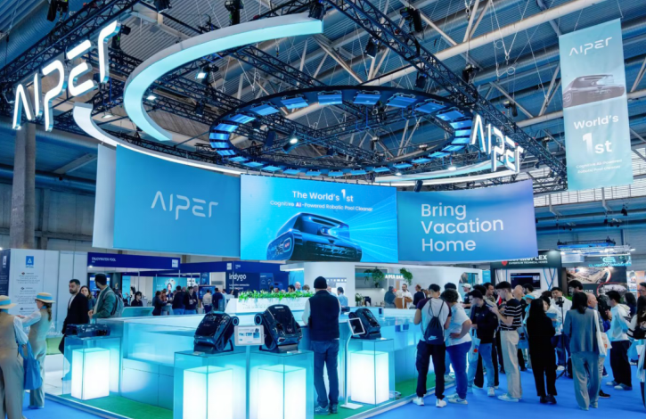 全球首发 | Aiper 多款 AI新品闪耀巴塞罗那国际泳池展