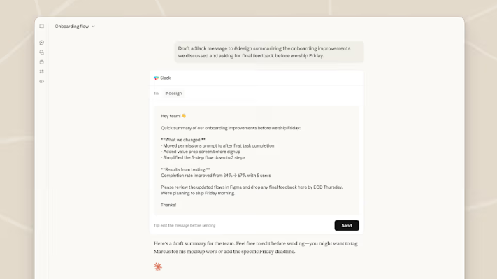 ​Anthropic 深度集成 Slack、Figma 等应用：Claude 进化为职场“指挥中心”