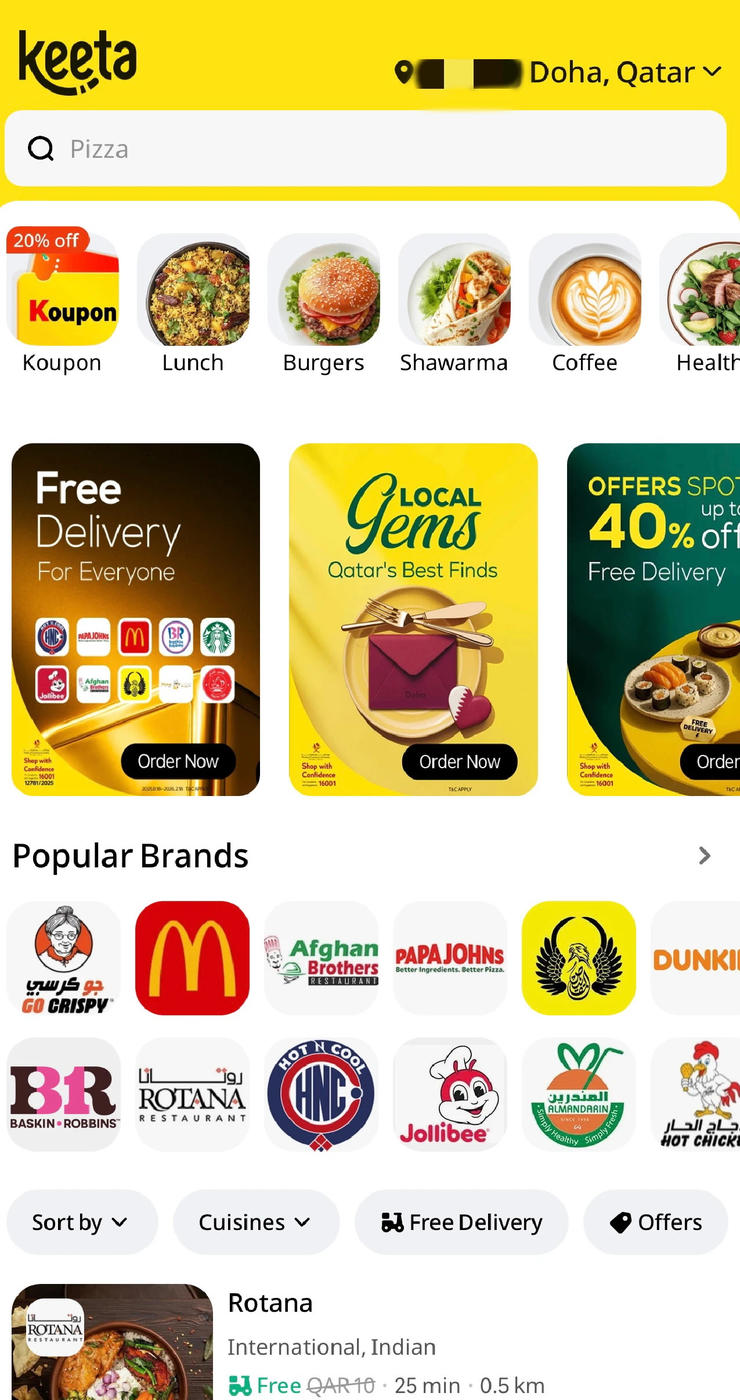 美团积极“走出去”：Keeta正式上线卡塔尔，未来将拓展至中东更多市场