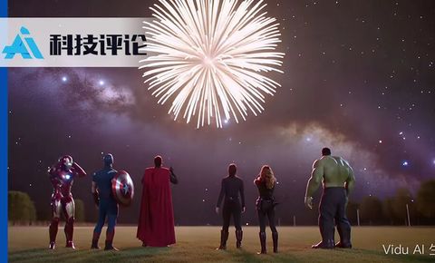 灭霸带着复联放烟花！16秒，让手搓 AI 视频拥有大片即视感