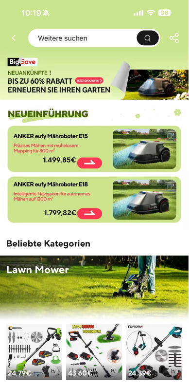 安克加入速卖通机器人矩阵，割草机器人销售额同比暴增153%