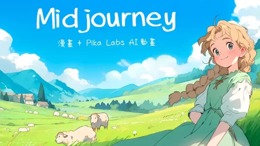 史上最强的漫画助手来了！使用 Midjourney 建立角色 + 分镜设计 🎨 同场加映 Pica Labs AI 动画！