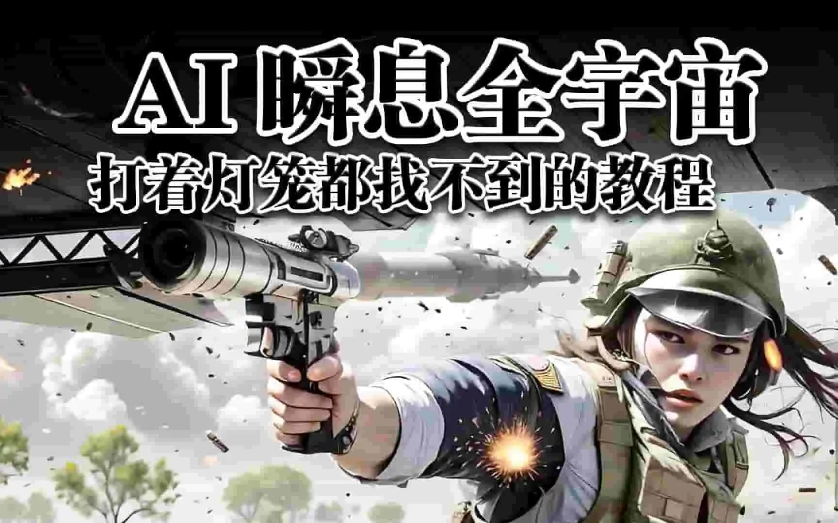 ai瞬息全宇宙教程，放眼整个网络也找不到类似的教程，ai绘画生成视频转动画，stablediffusion