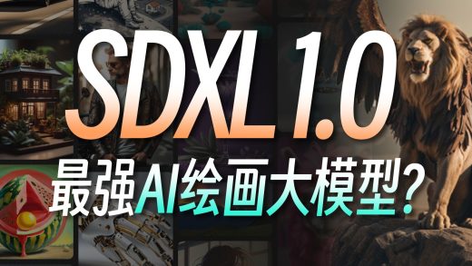 关于SDXL 1.0，这个视频里有你想知道的全部 | 15分钟全面解读，AI绘画即将迎来“新时代”？Stable Diffusion XL大模型安装及使用教程