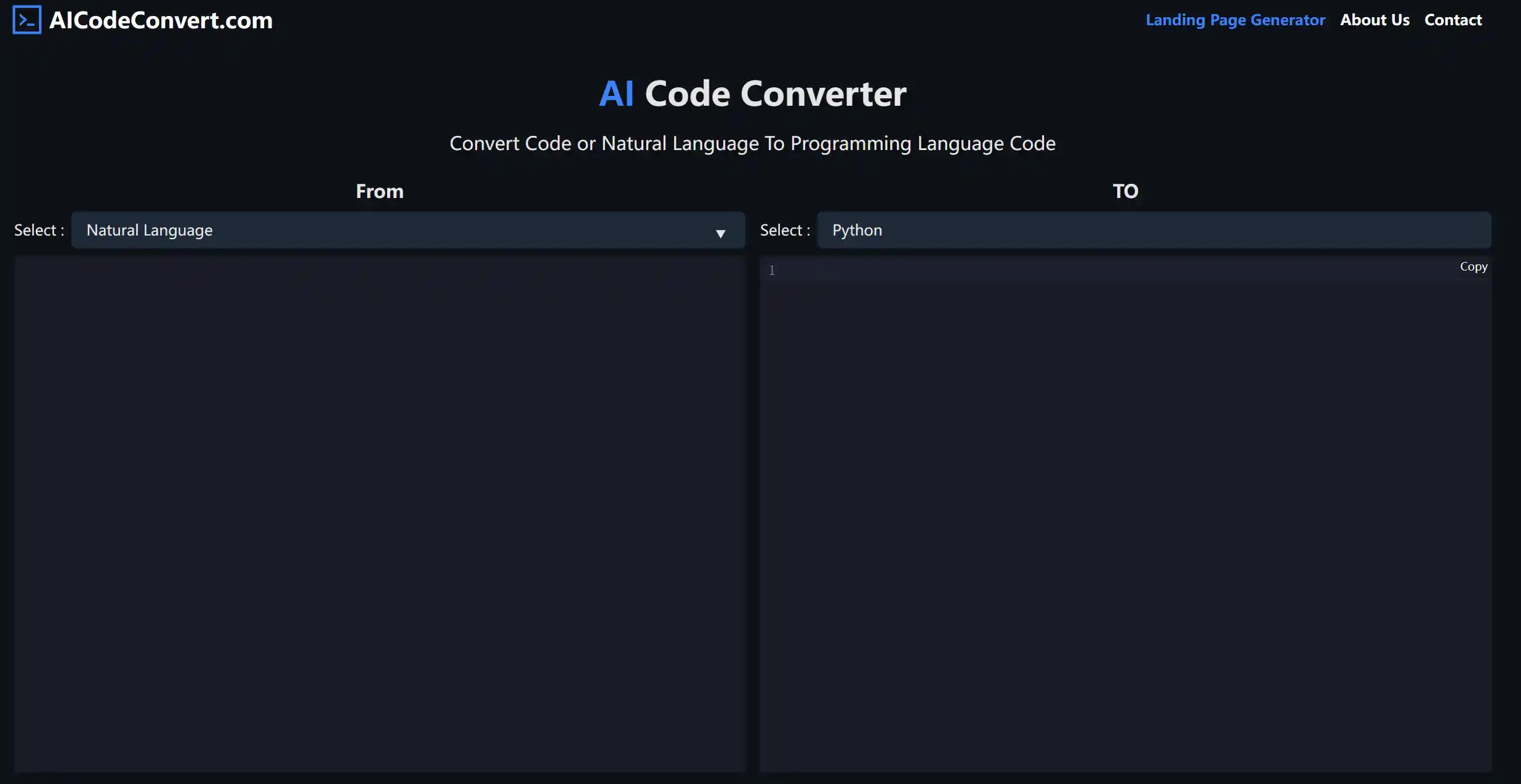 Code Converter