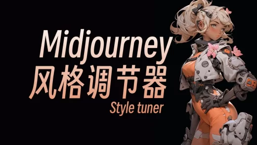 Midjourney风格调节器Style tuner