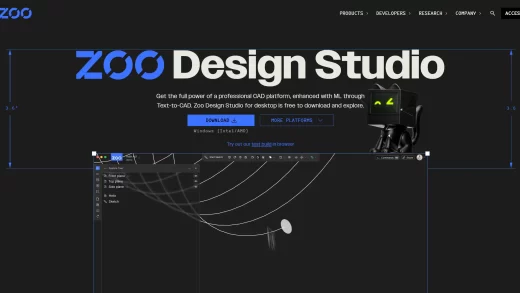 ZOO – AI CAD 绘图平台生成3D CAD 模型