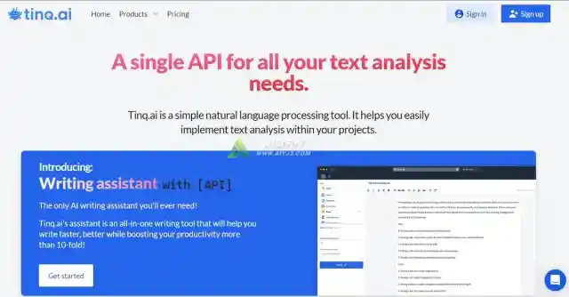 Tinq.ai – NLP API