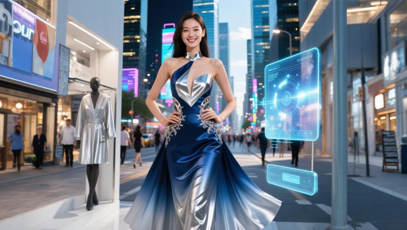 高仿真换装与背景切换