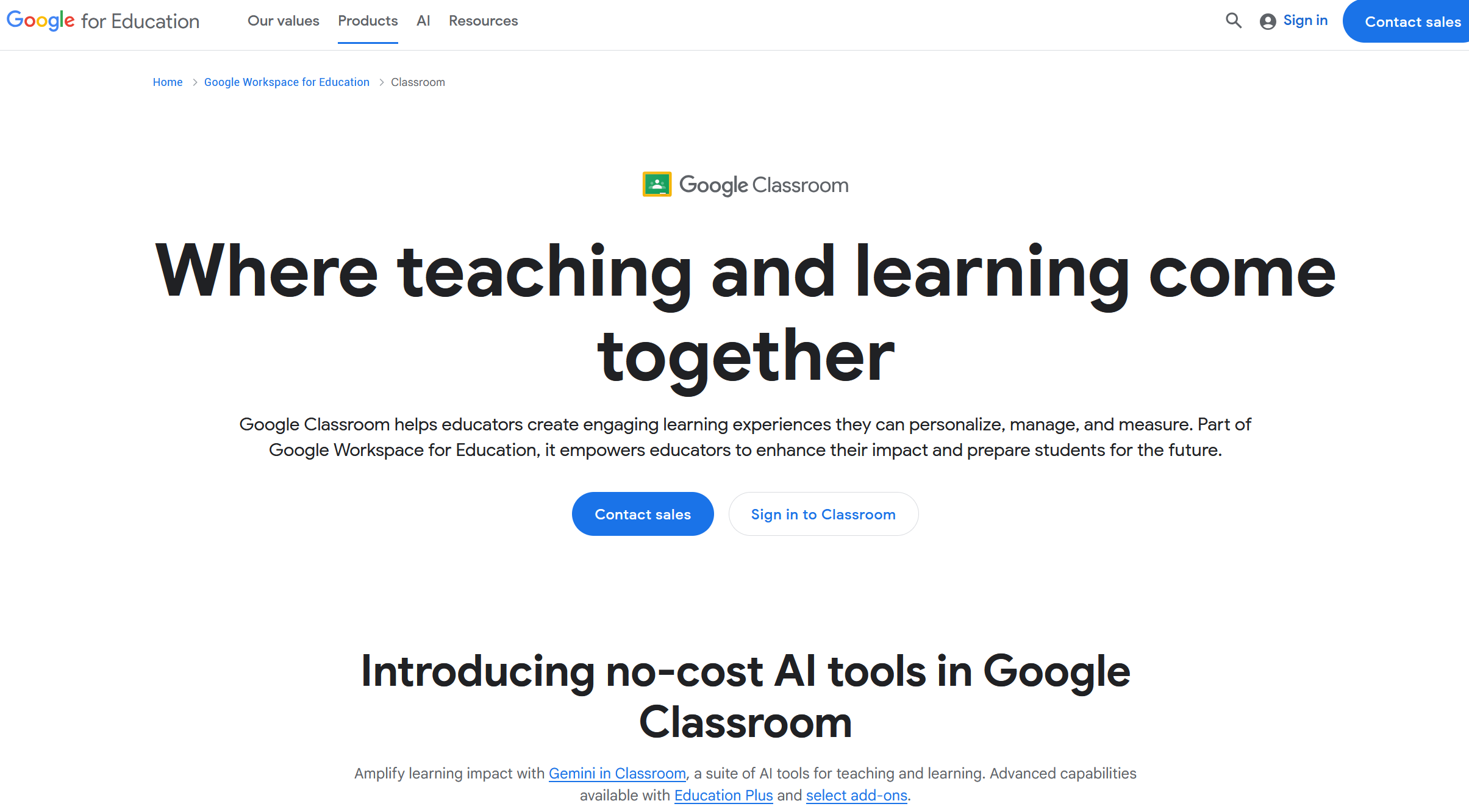 Google Classroom